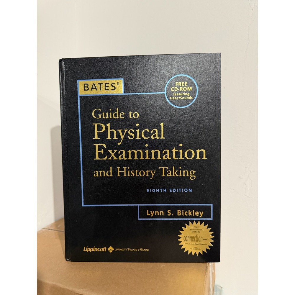 Bates Guide to Physical Examination & History Taking 8th Ed w/ CD 9780781735117